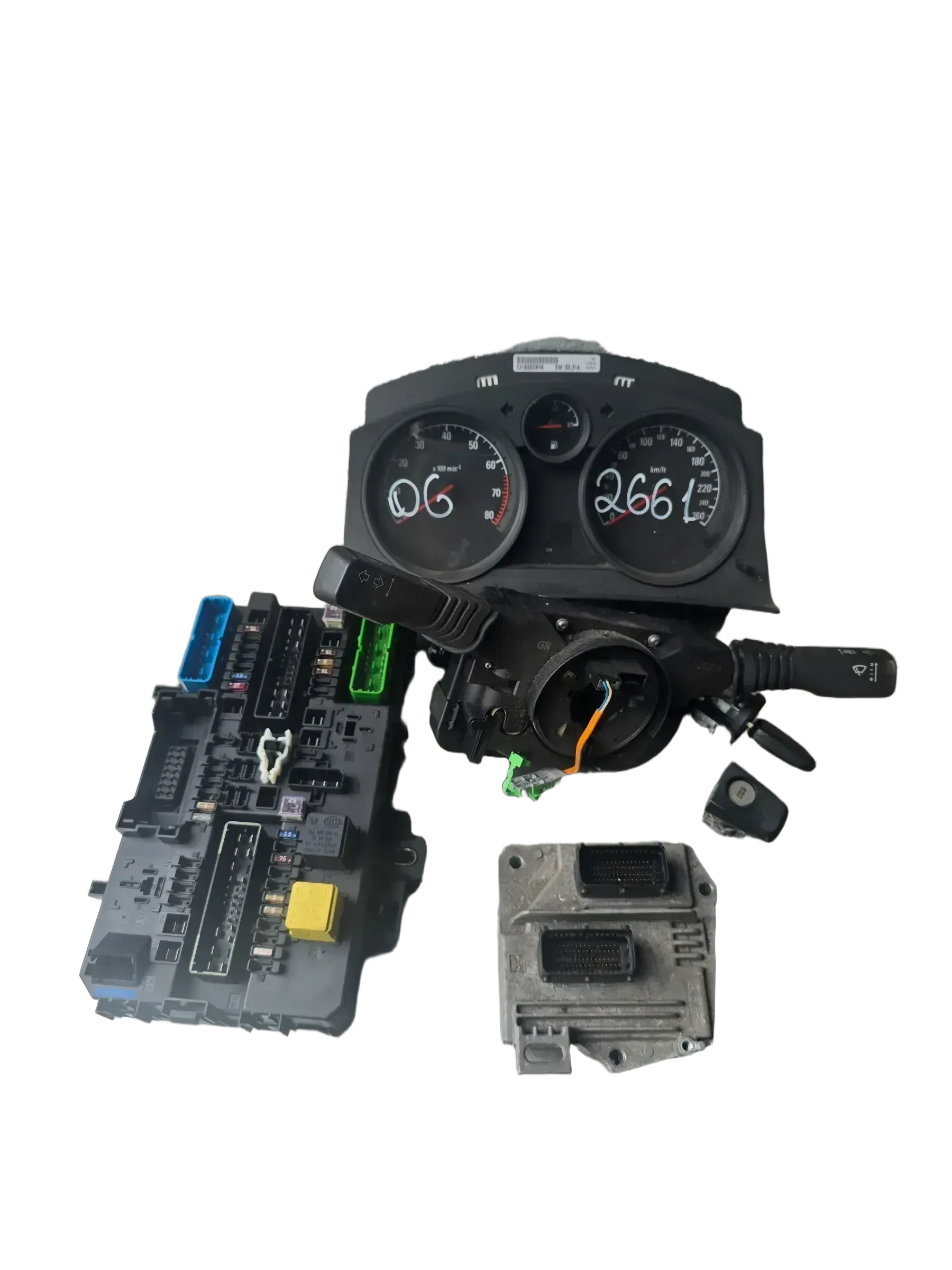 Z16XEP Motorsteuergerät Set 12230740 Opel Zafira B Astra H 1.6 16V - Bild 1