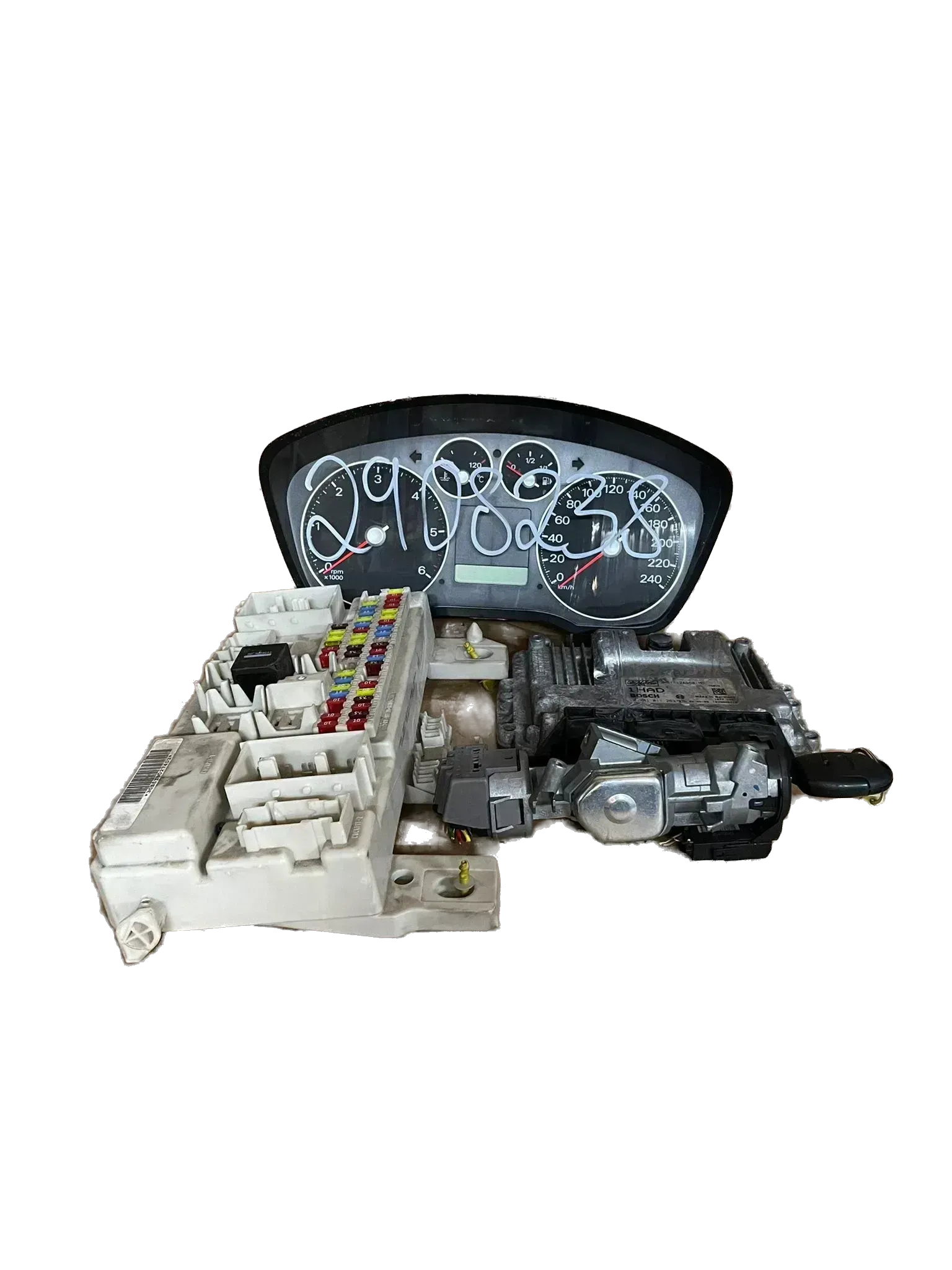 Original Ford C-Max Diesel Steuergerät Set 3M5112A650MD - Bild 1