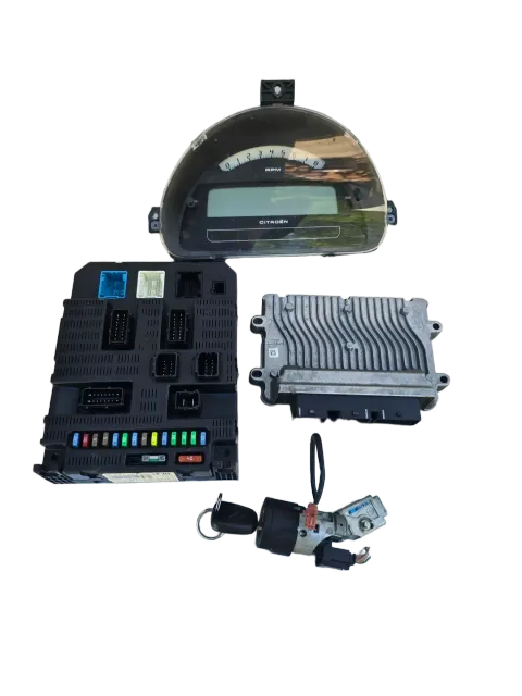 Background image for Motorsteuergerät Set SW9663306680 Citroen C3 (FC) 1.4 54kW 73PS