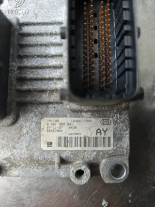 Motorsteuergerät Set 0261208941 Opel Corsa D 1.2 80PS 322tkm - Bild 5