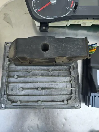 Motorsteuergerät Set  Einspritzung Ford Fiesta 5 1.4 6S6112A650GC - Bild 3