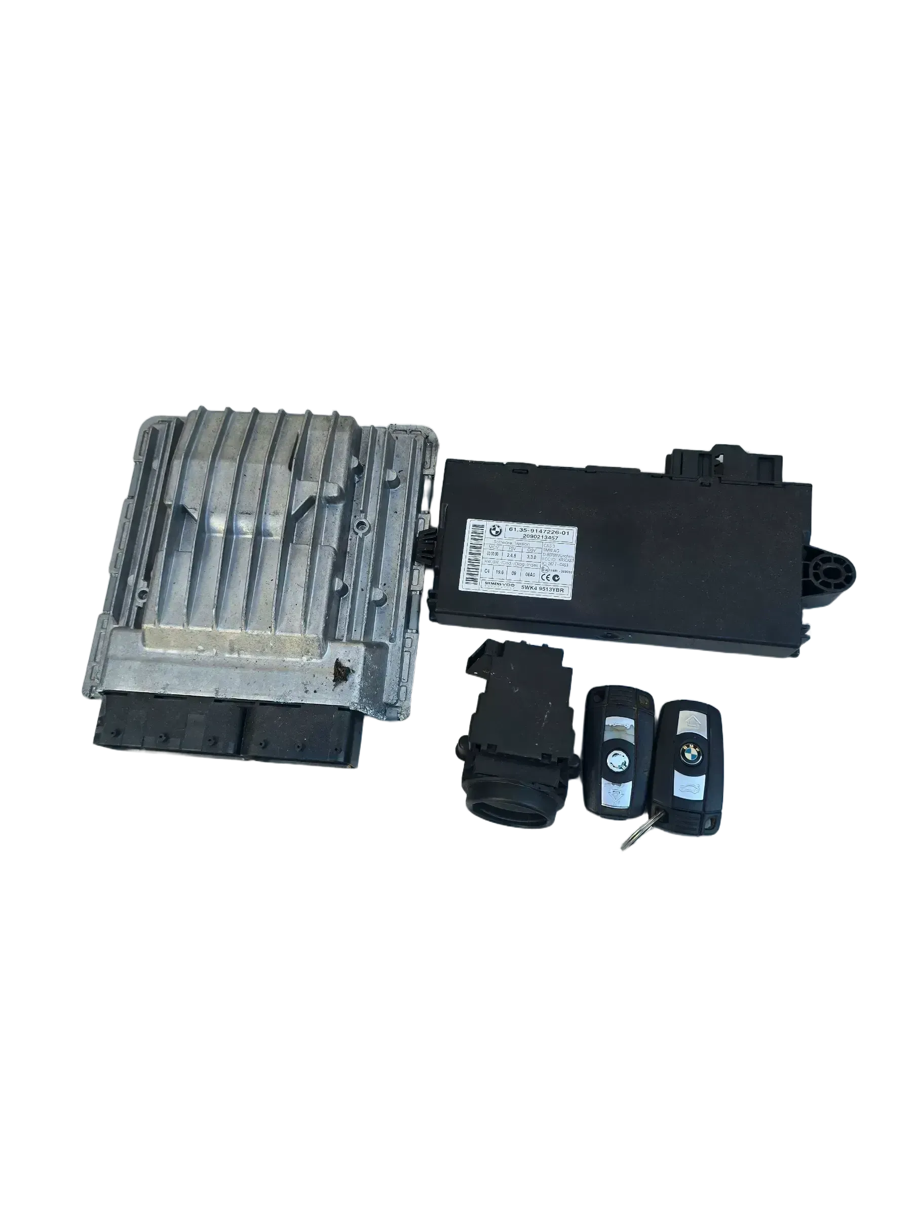 BMW N54 E90 E60 2007-2013 Motorsteuergerät ECU SET DME+CAS3 7592080 - Bild 1