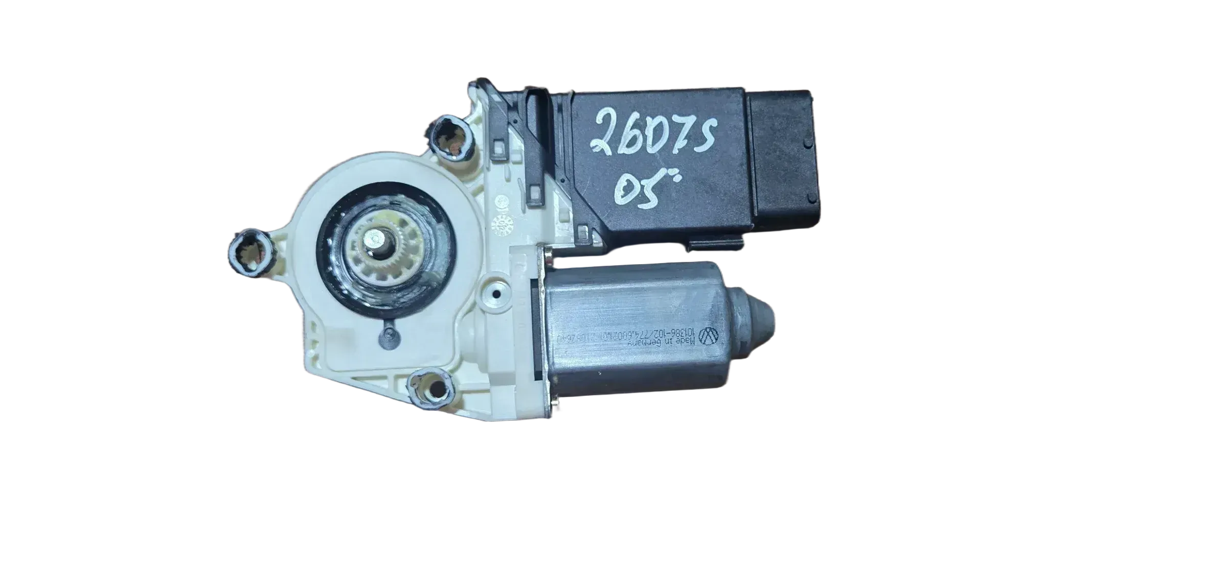 VW Golf 4 Leon elektrischer Fensterheber Motor vorne rechts 1C1959802A Bora - Bild 1