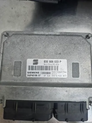 Seat Ibiza 6L Motorsteuergerät Set 1,2 47kw 03E906033P 64PS AZQ - Bild 4