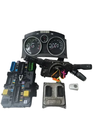 Motorsteuergerät Set OPEL Astra H Z18XER   12992406  XU - Bild 1