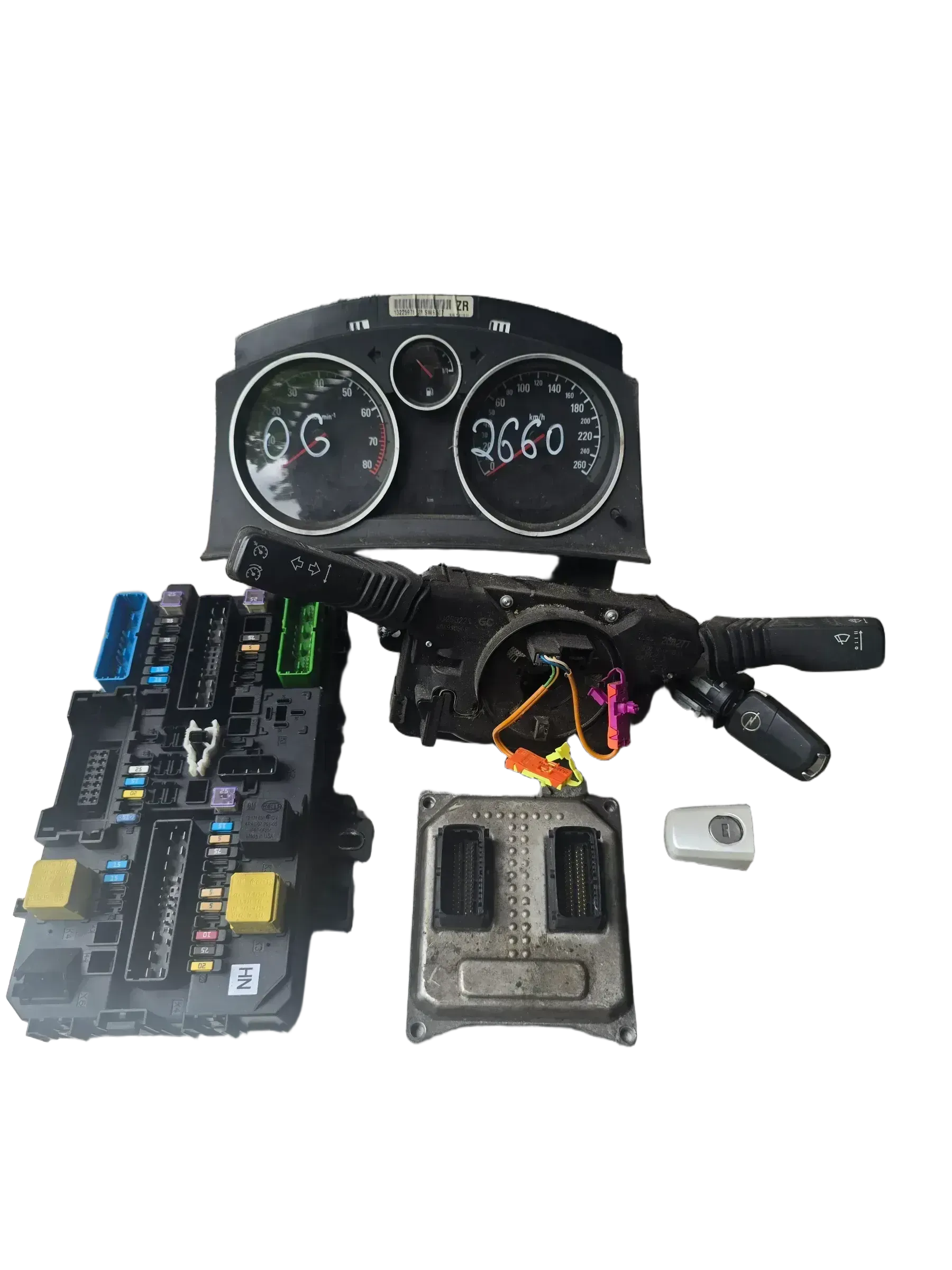 Motorsteuergerät Set OPEL Astra H Z18XER   12992406  XU - Bild 1
