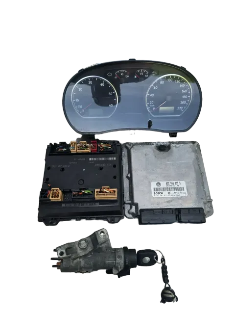 Background image for Motorsteuergerät Wegfahrsperre SET 03C906013B VW Polo 9N3