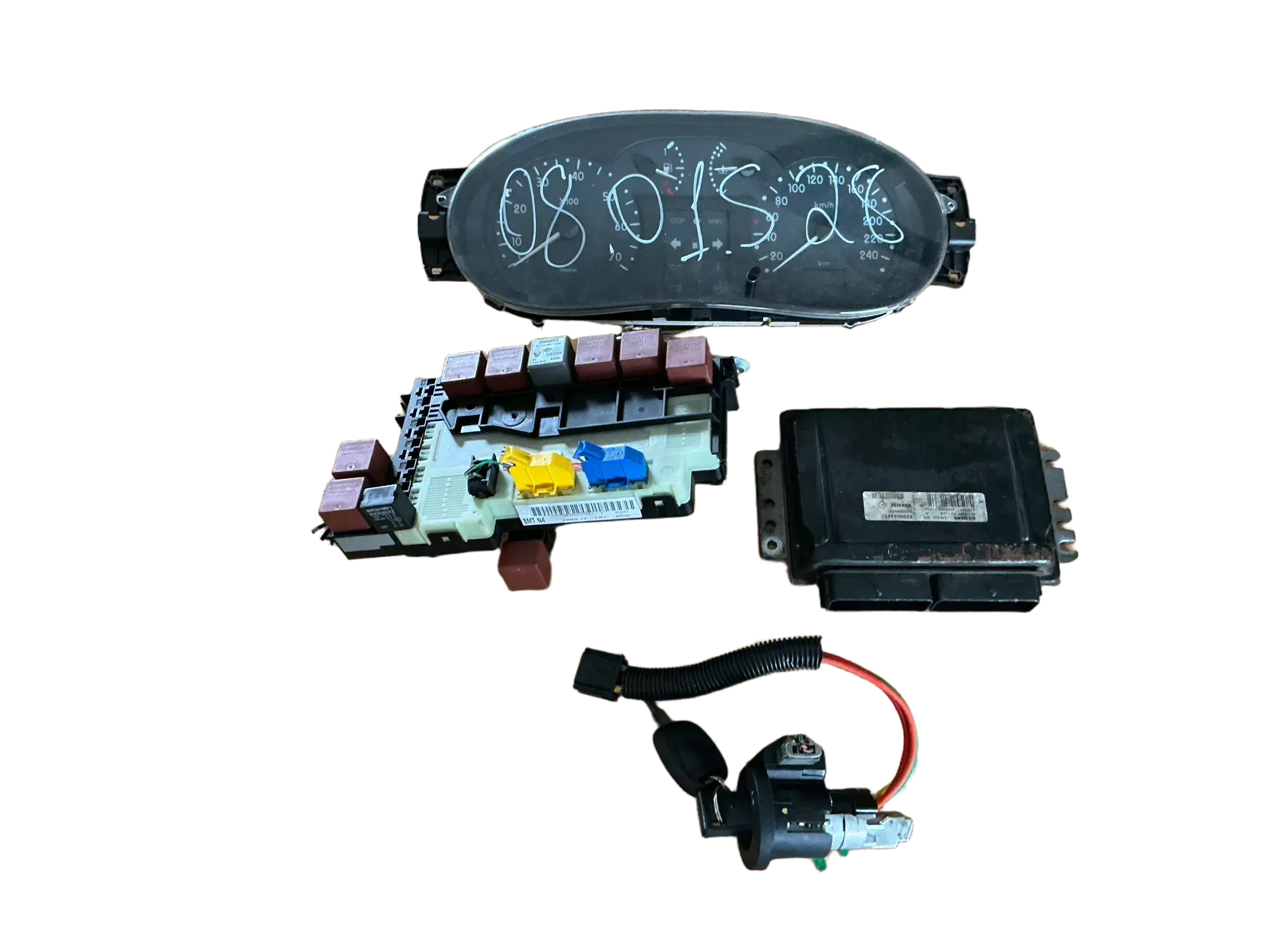Motorsteuergerät Set 8200044453 8200044437 Renault Kangoo - Bild 1