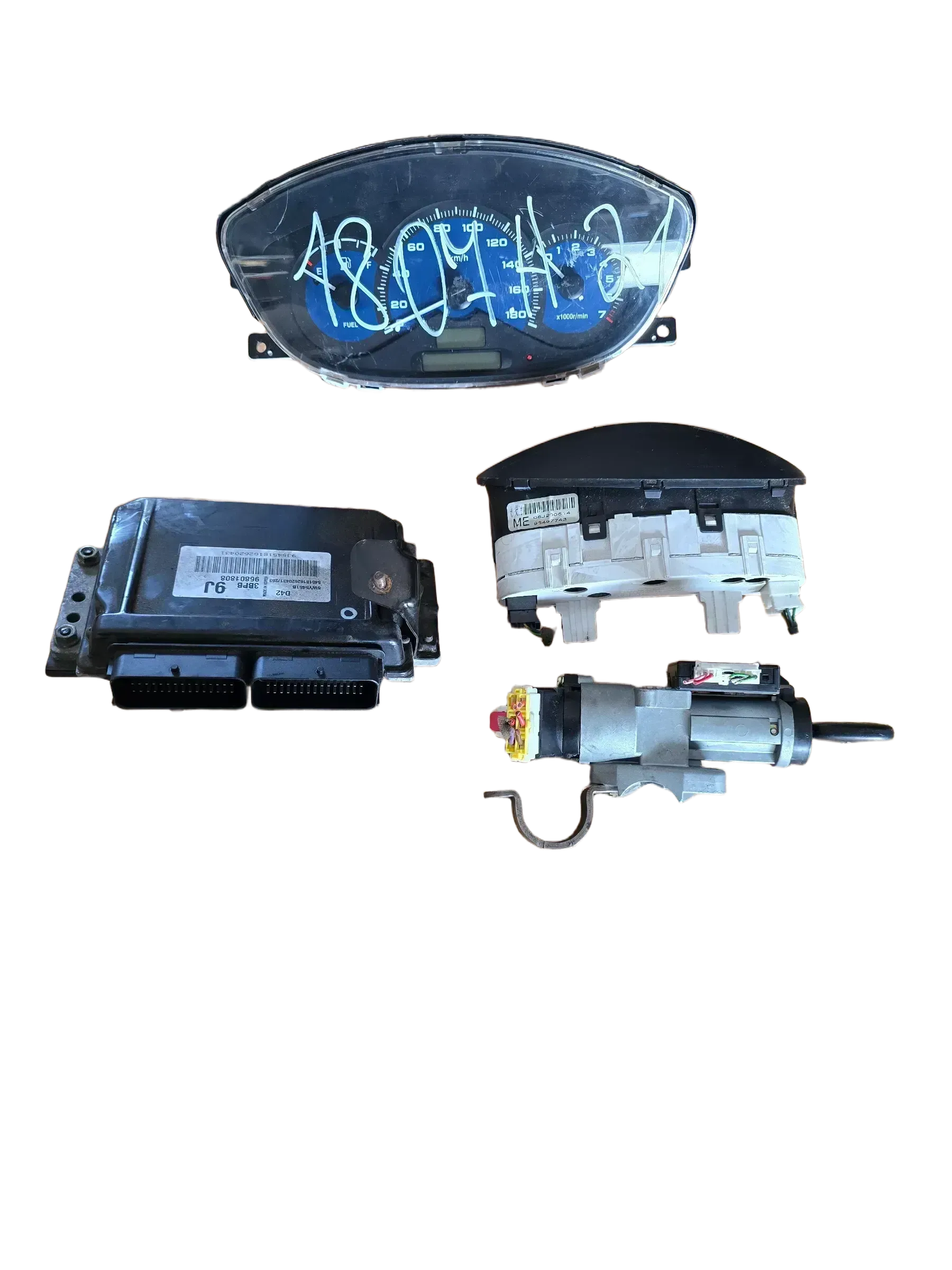 Motorsteuergerät Set Chevrolet Matiz  96801808 - Bild 1