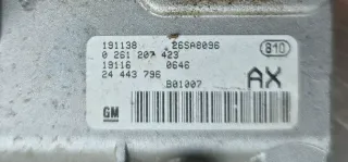Opel Corsa C  Motorsteuergerät  Set 0261207423 AX - Bild 4