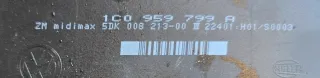Original VW Passat Komfortsteuergerät 1C0959799A Komfortmodul - Bild 2