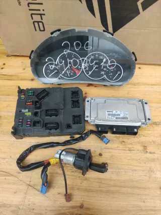 Motorsteuergerät Set Motor 80 KW 9648482980 0261208101 Peugeot 206 - Bild 1