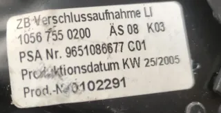 Original PEUGEOT 307 CC 3B Verdeck Verriegelung hinten links 9651086677 - Bild 3