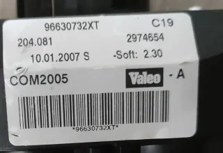 Peugeot 207 2007  Valeo Lenkstockschalter Schleifring 96630732XT - Bild 3
