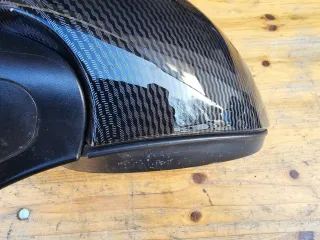 AUßENSPIEGEL links BMW 1er E81 E82 E87 E88 Schwarz + Deckel - Bild 3