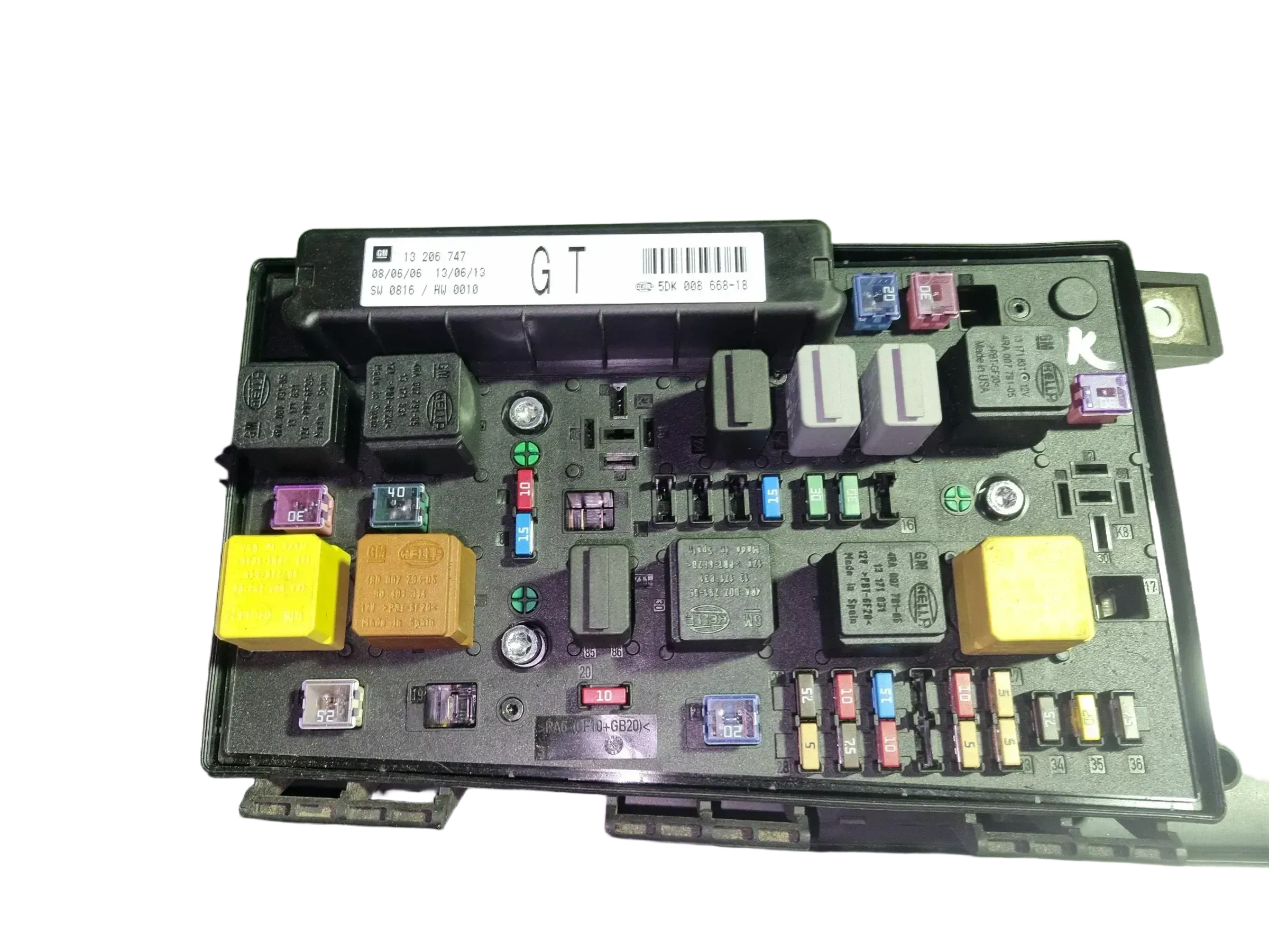 SICHERUNGSKASTEN Opel Astra H  cabrio  13206747 - Bild 1