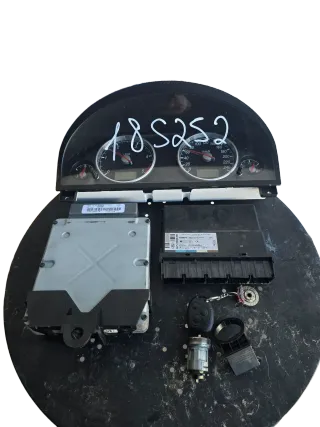 Ford Mondeo III 2,0TDCI Motorsteuergerät Set 1S7F12A650CAF - Bild 1