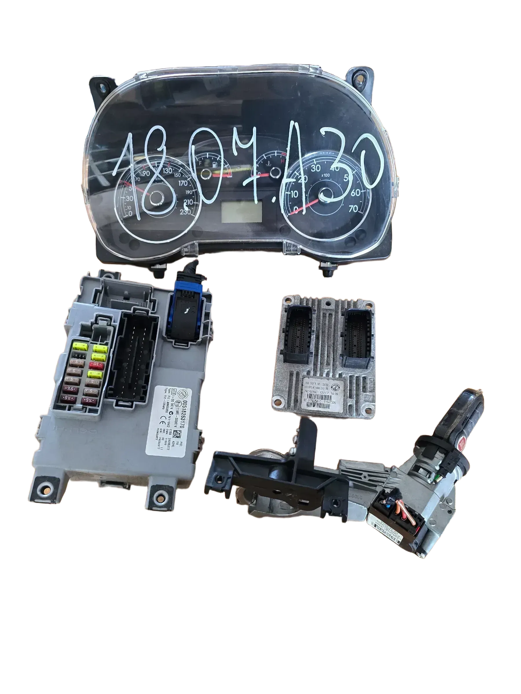 MotorSteuergerät  Set 51847326 Fiat Punto - Bild 1