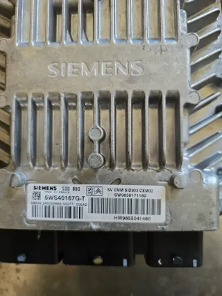 PEUGEOT 407 SW 6E Motorsteuergerät Set ECU 5WS40167GT - Bild 5
