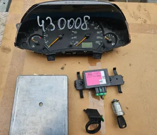 Ford Focus MK1 Motorsteuergerät Kit 98AB-12A650-CFF   1.8l - Bild 1