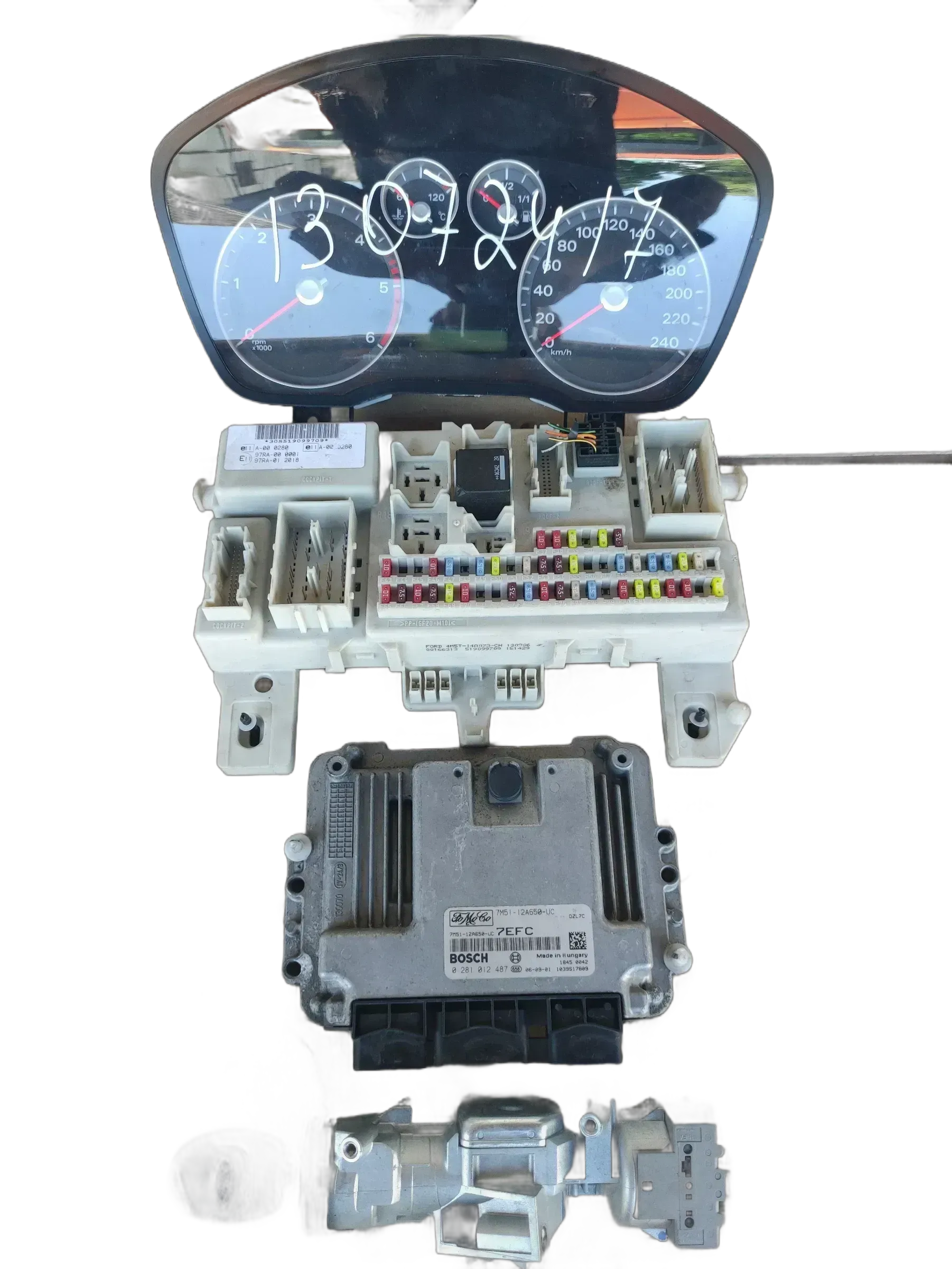 FORD FOCUS II Motorsteuergerät Kit 7M51-12A650-UC - Bild 1