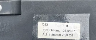 Mercedes E-Klasse W211 S211 Laderaumabdeckung Laderaumrollo Kofferraum Rollo A2118600075 - Bild 5
