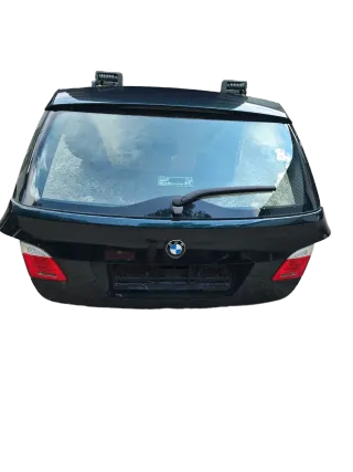 BMW E61 Kombi Heckklappe Komplett Tiefgruen Metallic - Bild 1