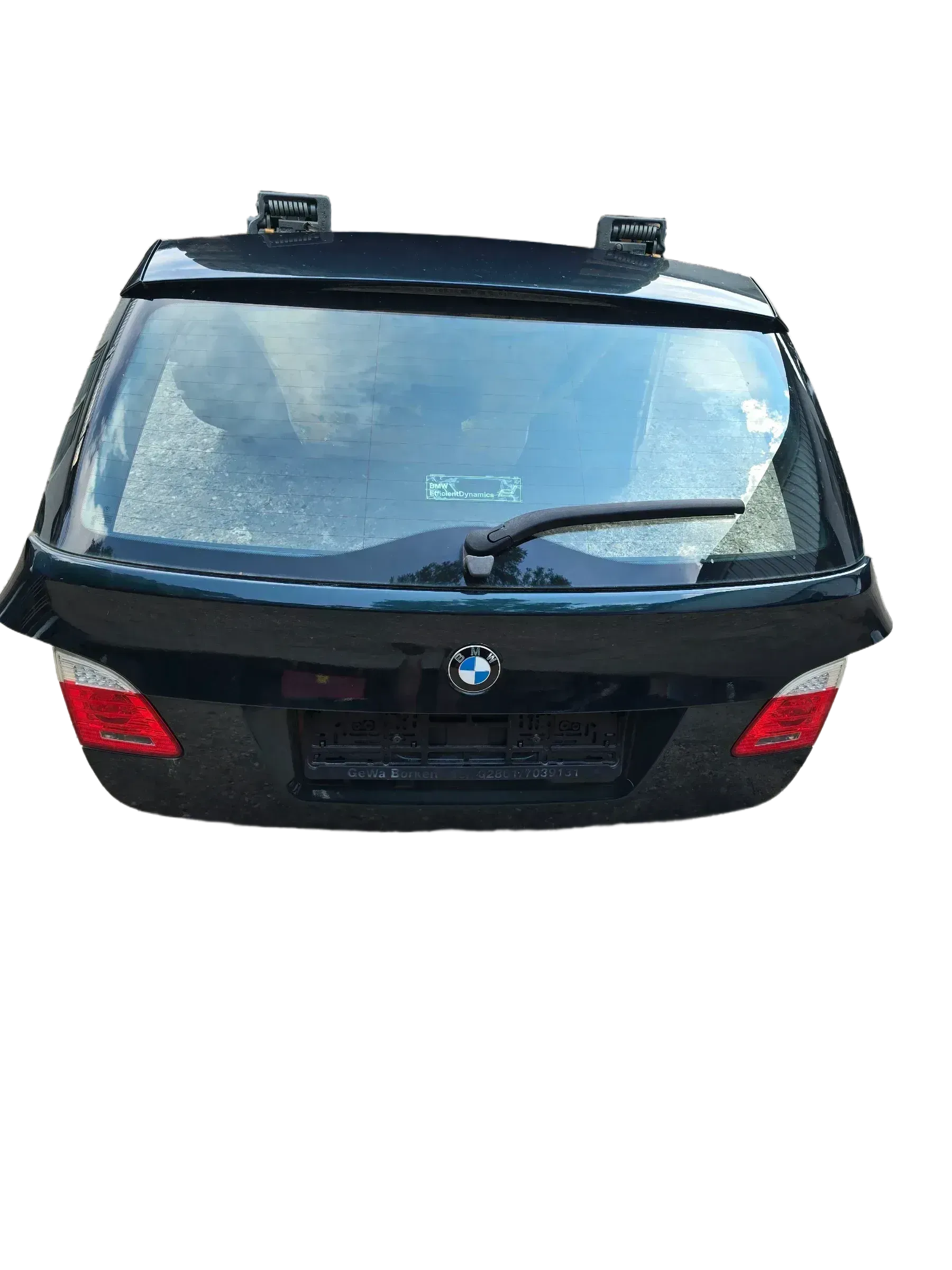 BMW E61 Kombi Heckklappe Komplett Tiefgruen Metallic - Bild 1