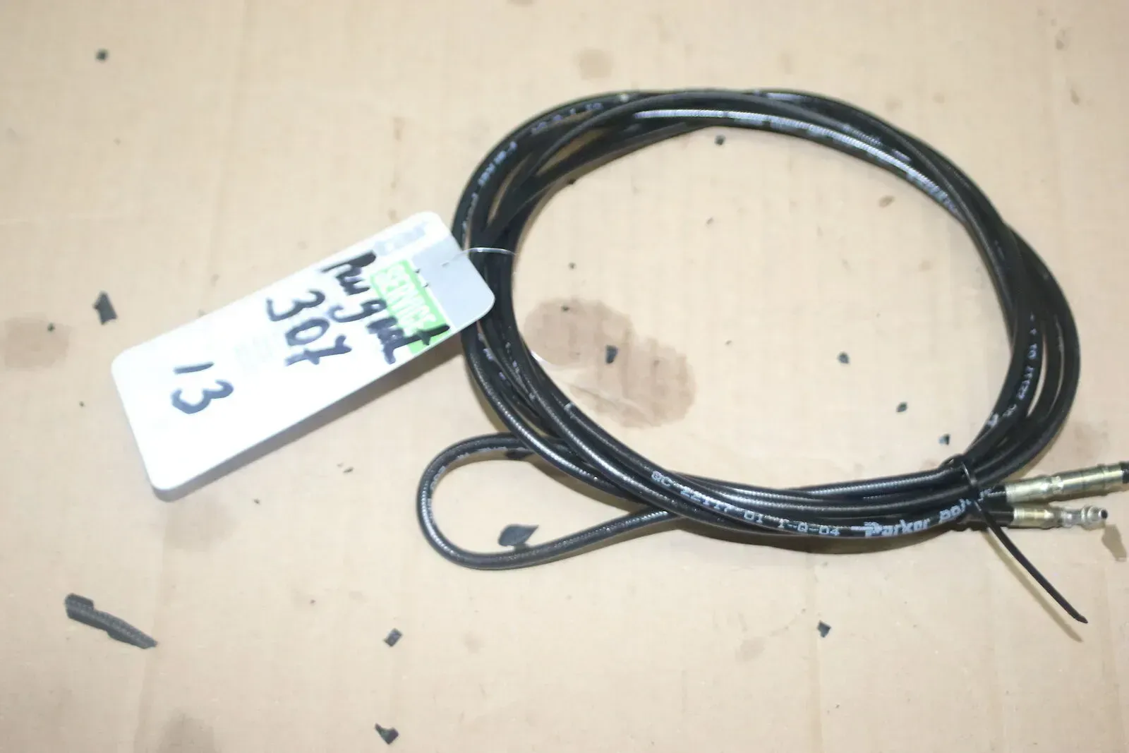 Peugeot 307cc Cabrio Druck Schlauch Hydraulik Leitung Verdeck Nummer 13 - Bild 1
