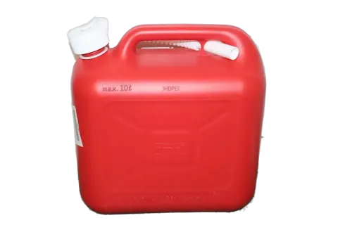 Background image for Benzinkanister 10L Kanister Kraftstoffkanister 10 Liter Reserve  ROT Neu