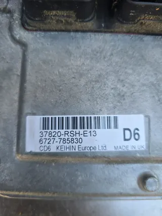 Honda Civic  Benzin Motorsteuergerät Set 37820RSHE13 - Bild 5