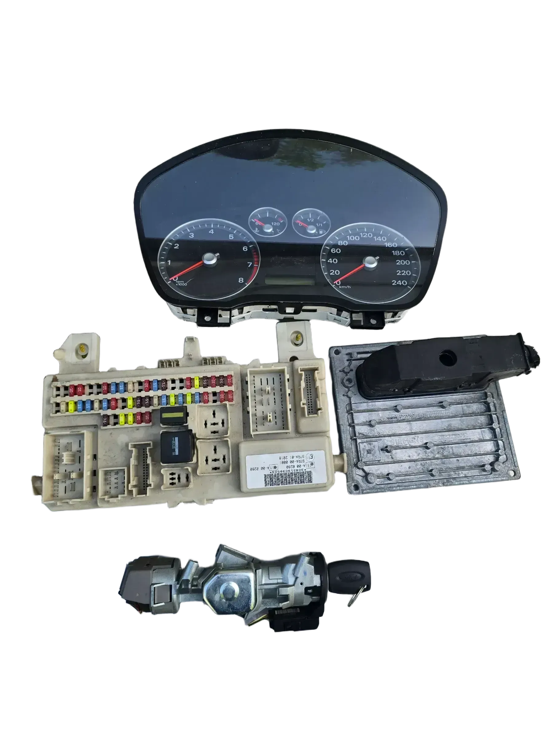 Ford Focus 2 Motorsteuergerät Set 5M51-12A650-HF - Bild 1