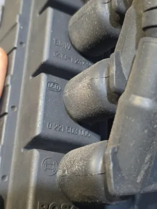 Orig. BMW E36 E46 Z3 M43 Zündspule mit Zündkabel  1247281 - Bild 3