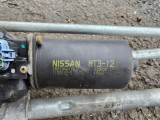 Nissan Primera P12 Wischermotor Wischergestänge Vorne 28810AU310 - Bild 3