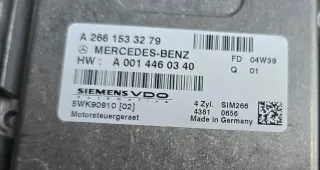 Motor Steuergerät Set A2661533279 Mercedes-Benz A-Klasse (W169) A 160 70kW 95PS - Bild 4