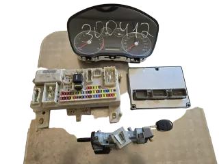 FORD FOCUS 2/ C-MAX Motorsteuergerät Set  ECU 4M5112A650MA 2.0 Benzin 107kw - Bild 1