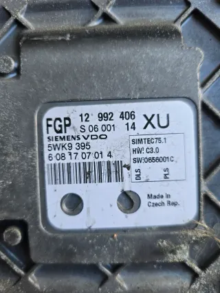 Motor Steuergerät Set 12992406 Opel Astra H 1.8 103kW 140PS - Bild 5