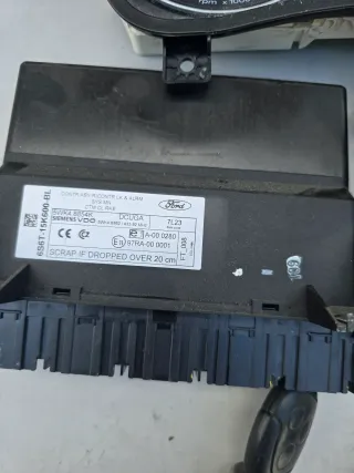 FORD Fiesta V Motorsteuergerät Set Wegfahrsperre Satz 6S6112A650TB - Bild 3