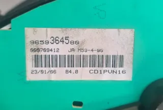 Tacho Kombiinstrument Citroen Berlingo 9659364580 - Bild 3