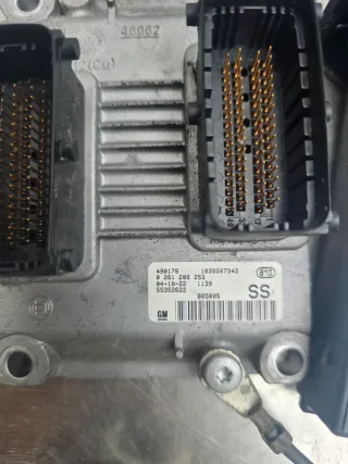Motorsteuergerät Satz  Opel Corsa C 1.2 Z12XEP  80 PS 0261208253 - Bild 5
