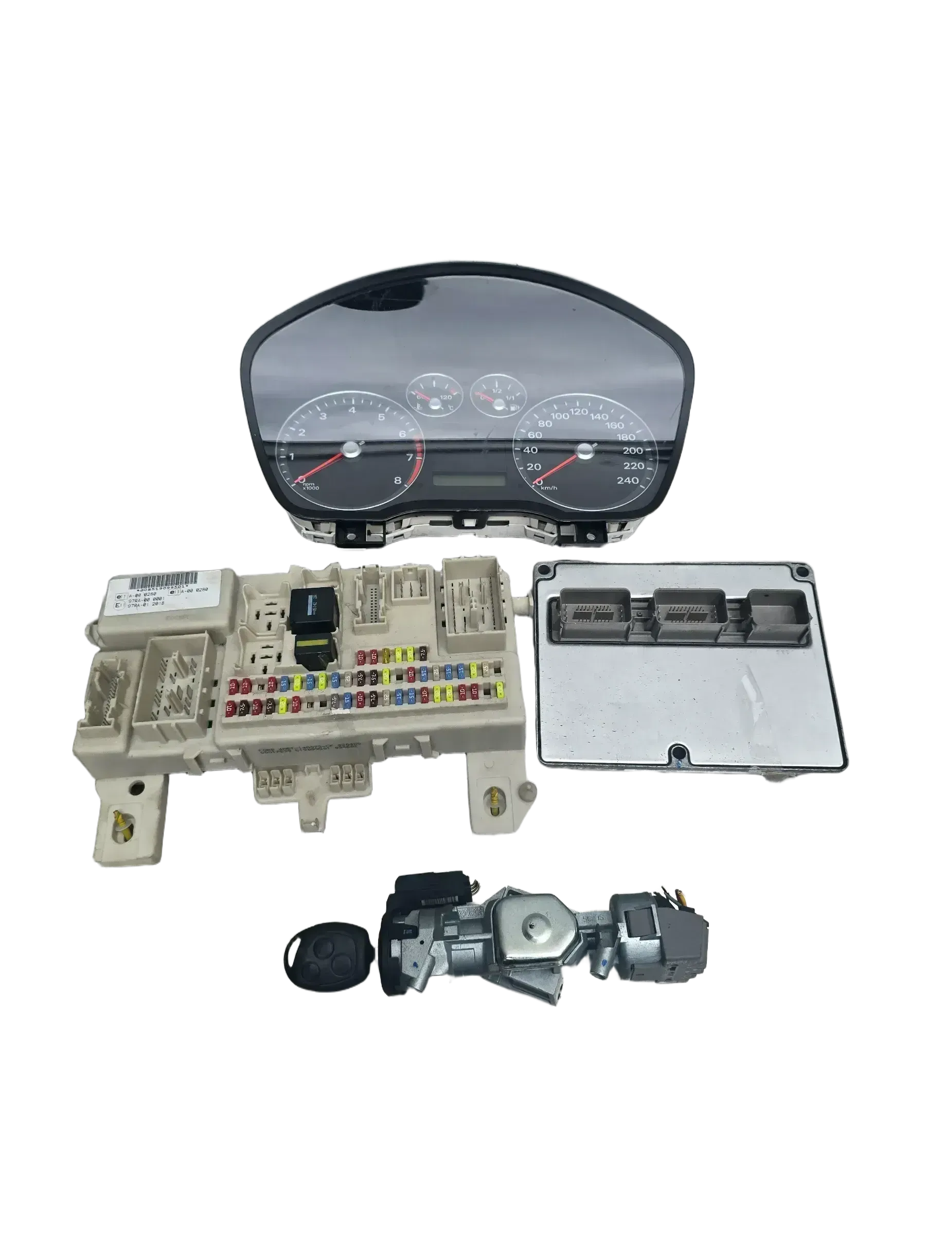 Motorsteuergerät Set 5M5112A650RC Ford Focus C-max 1.8 DM2 92 KW 125 PS - Bild 1