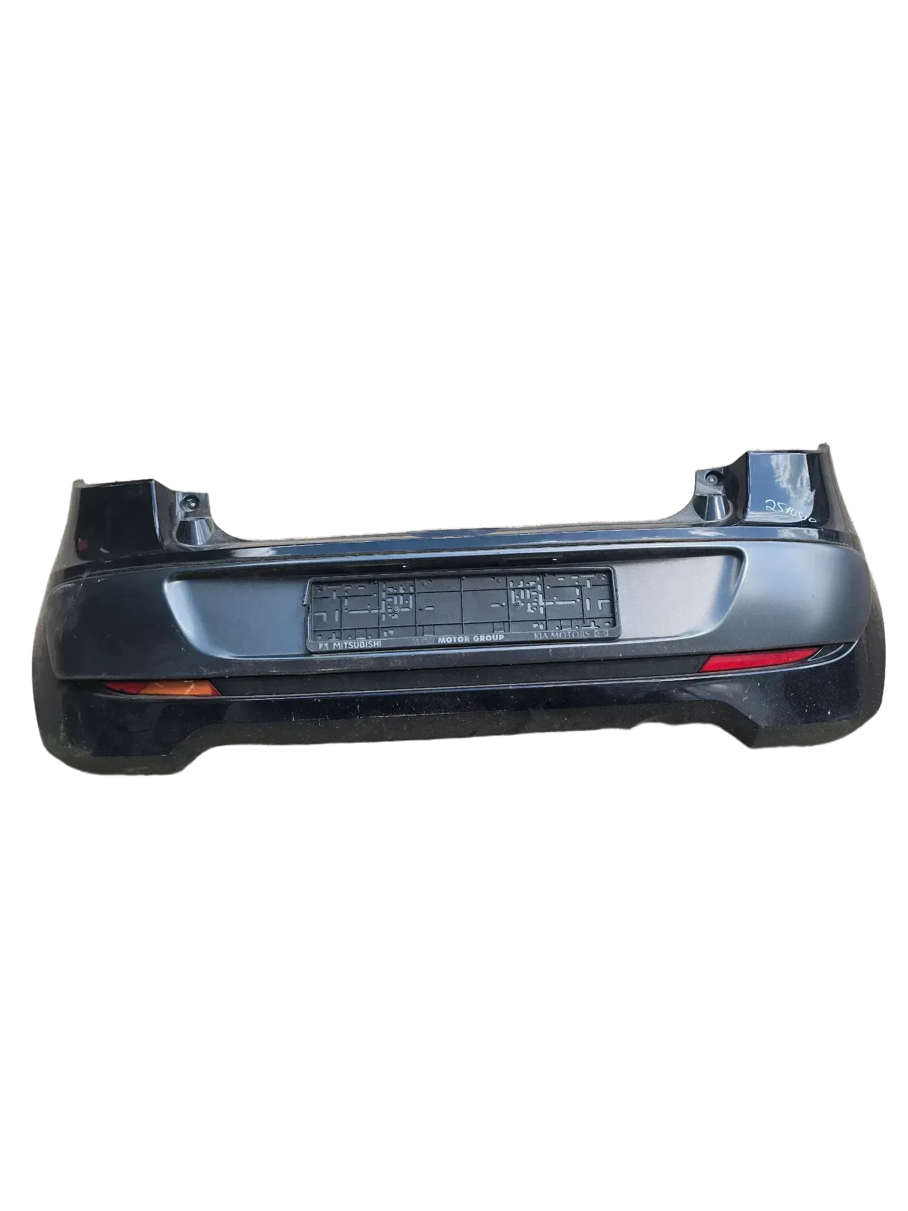 Mitsubishi Colt Cabrio CZC  Stoßstange hinten Schwarz - Bild 1