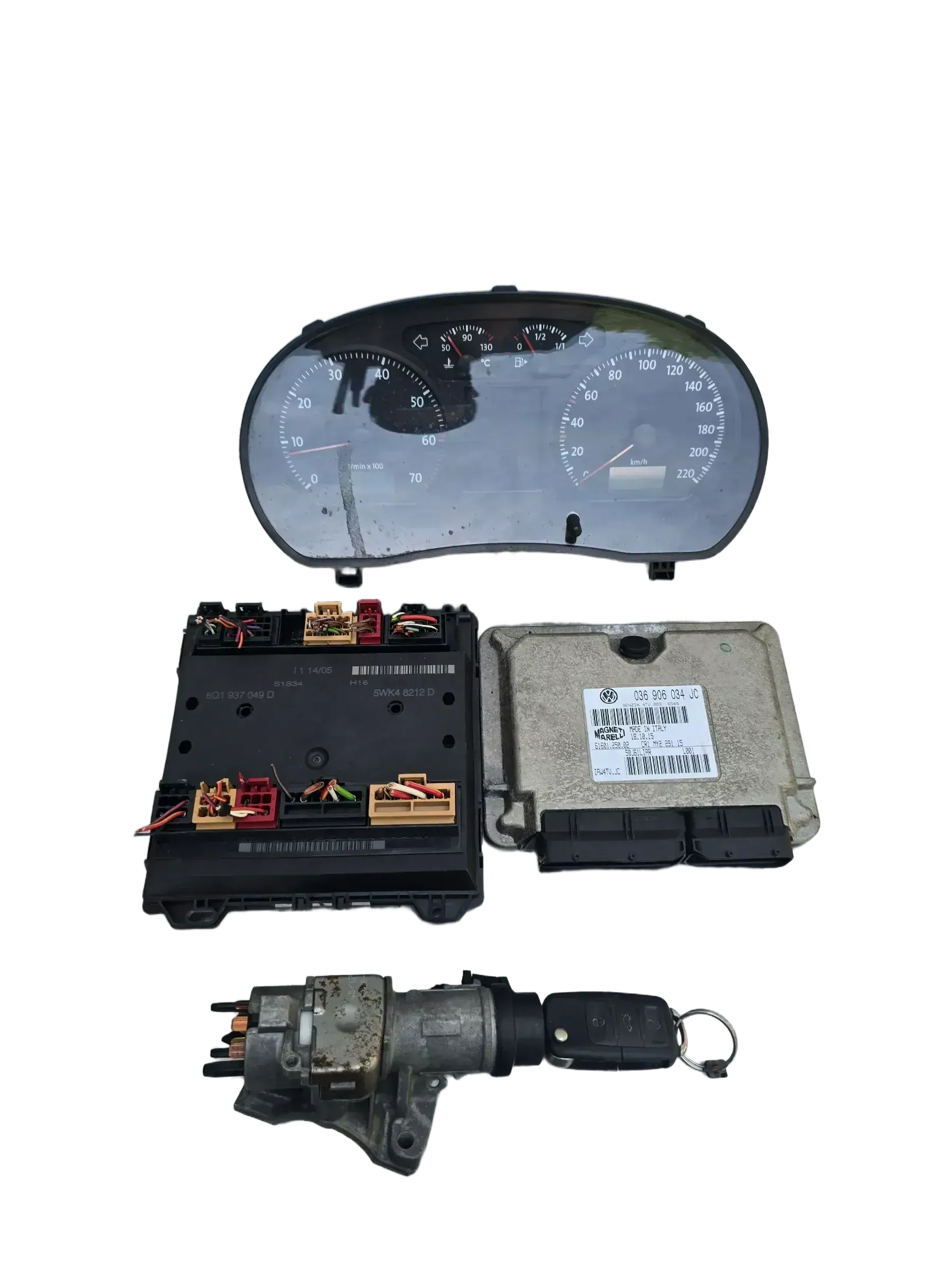 036906034JC motorsteuergerät Set VOLKSWAGEN POLO - Bild 1