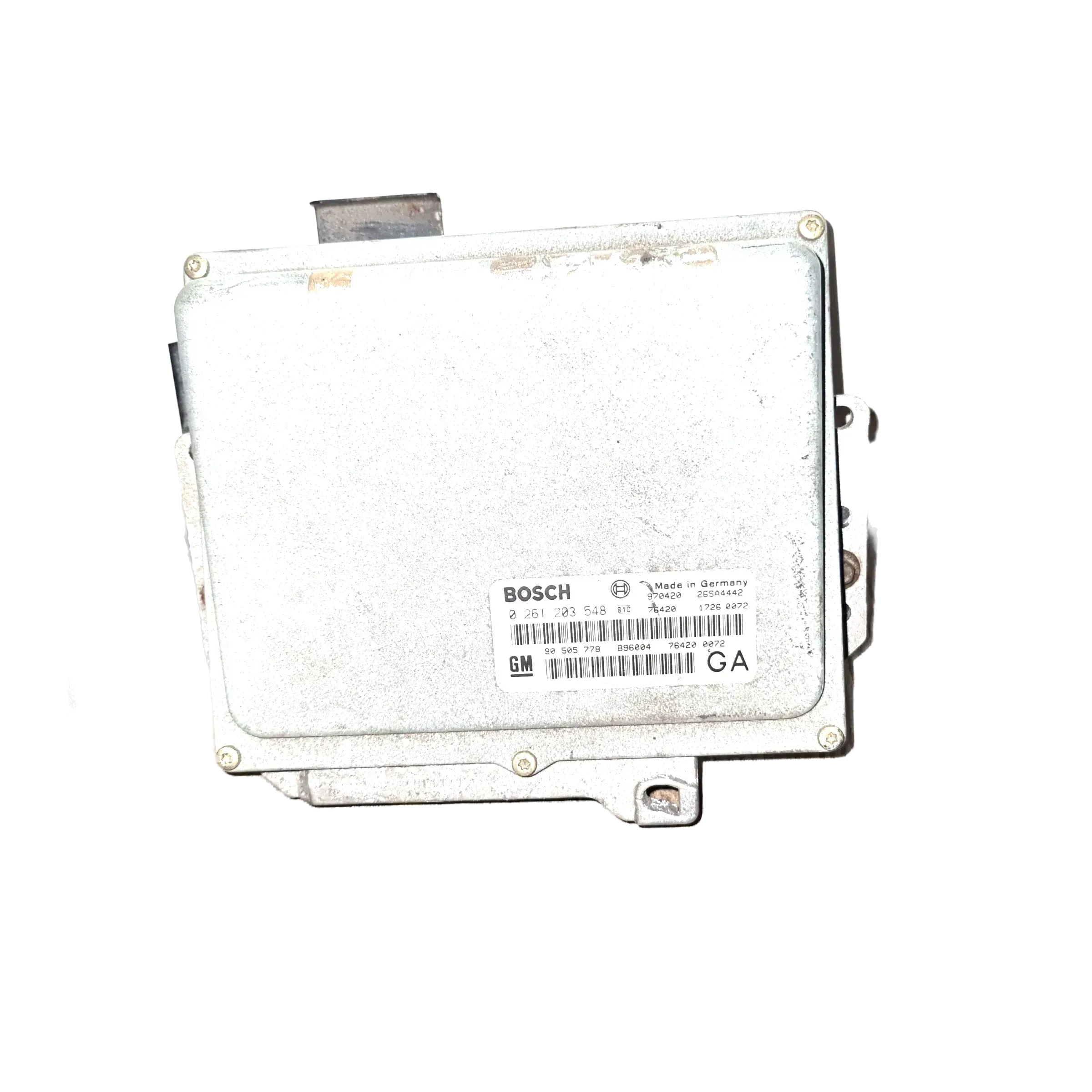 Original Original Opel Sintra 2,2 L Bj.98 Bosch Motorsteuergerät 0261203548, 90505778 Vorne 0261203548 - Bild 1