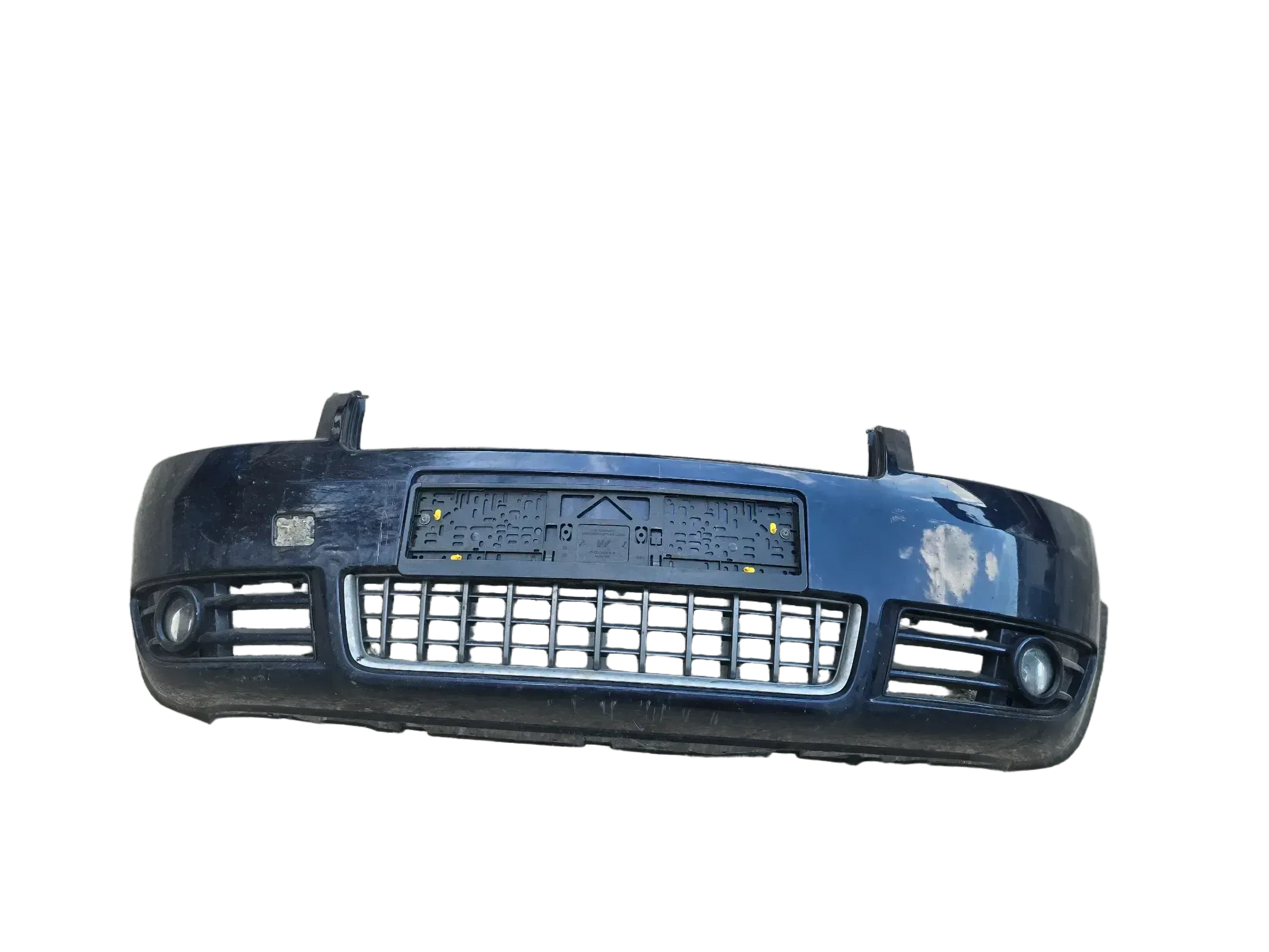 Audi A4 B6 Cabrio 8H7 Bj03 Stoßstange Vorne Dunkel Blau - Bild 1