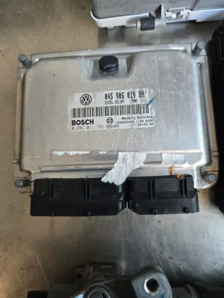 Steuergerät Set Dieseleinspritzung 0281011721 045906019BN VW FOX 5Z - Bild 4