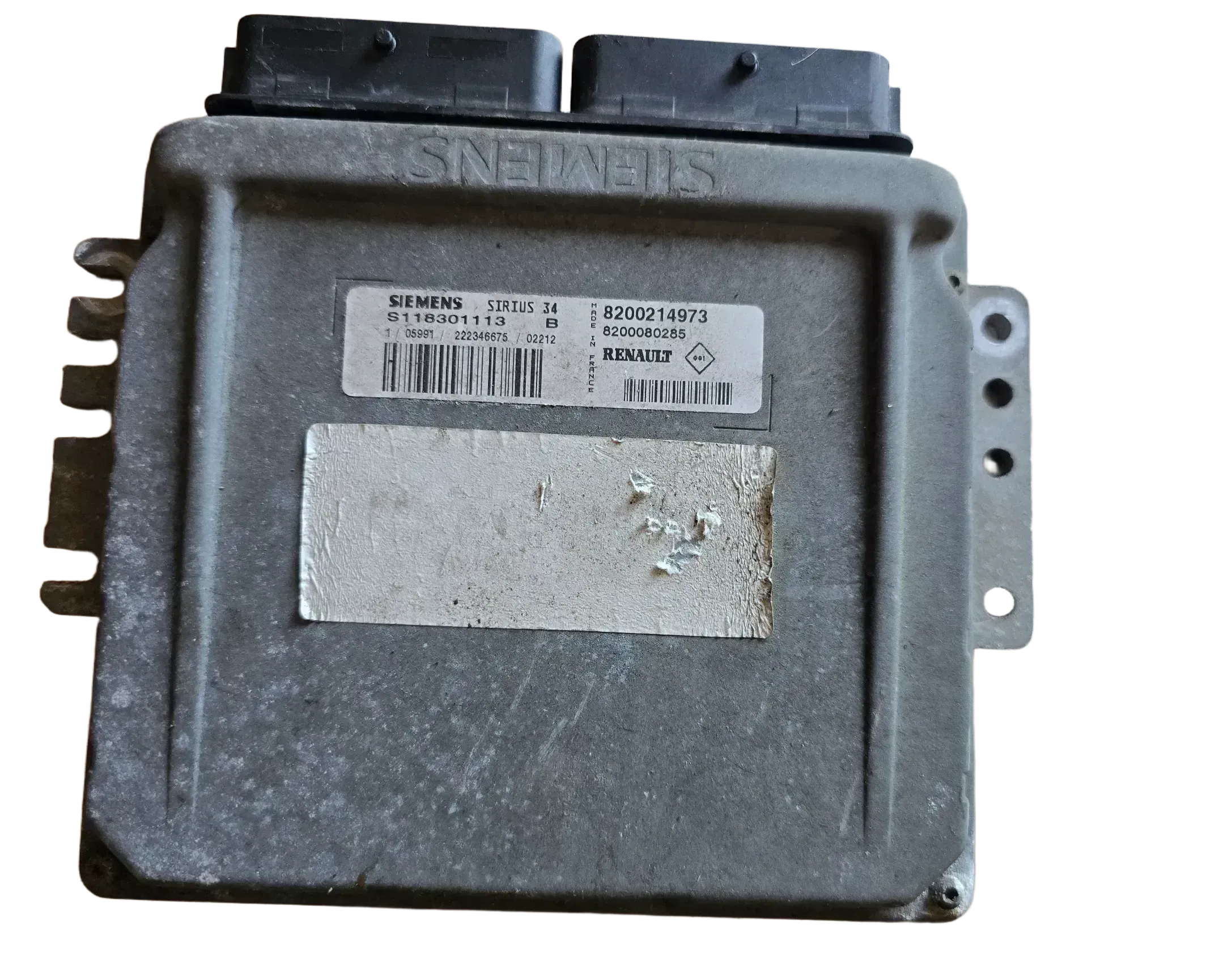 Renault Scenic Motorsteuergerät 8200214973 - Bild 1