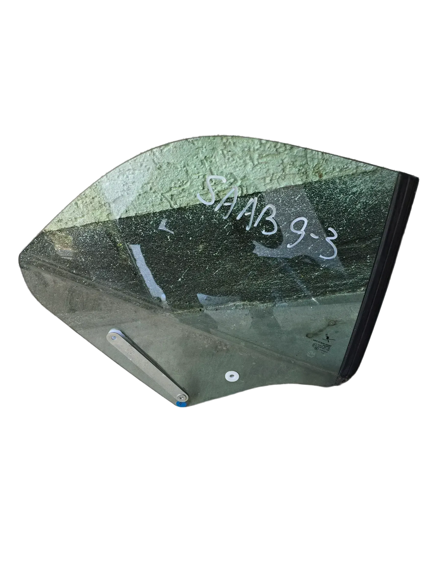 Seitenscheibe Türscheibe rechts hinten für SAAB 9-3 CABRIOLET YS3D - Bild 1