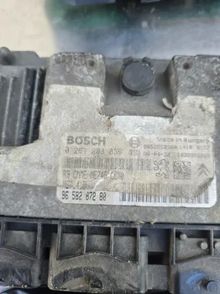 Peugeot 206  Motorsteuergerät Set 0261208839 9658287280 - Bild 5