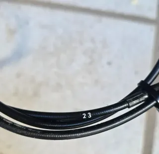 Saab 9-3 Cabrio Hydraulik Schlauch Druckleitung Verdeck Nr. 23 - Bild 2
